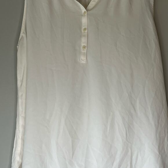 Loft Cream Tank Top Size Large - Picture 7 of 11